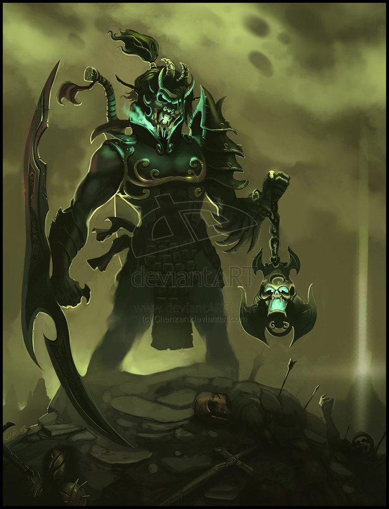 Yen Wang- Chinese God of Death - Chenzan | Dark Picture | Lover of Darkness