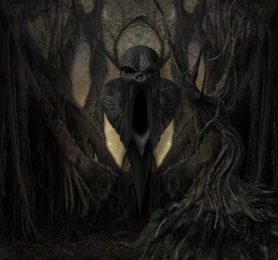 Creepy Dark Forest Bckground - mysticmorning | Dark Picture | Lover of ...